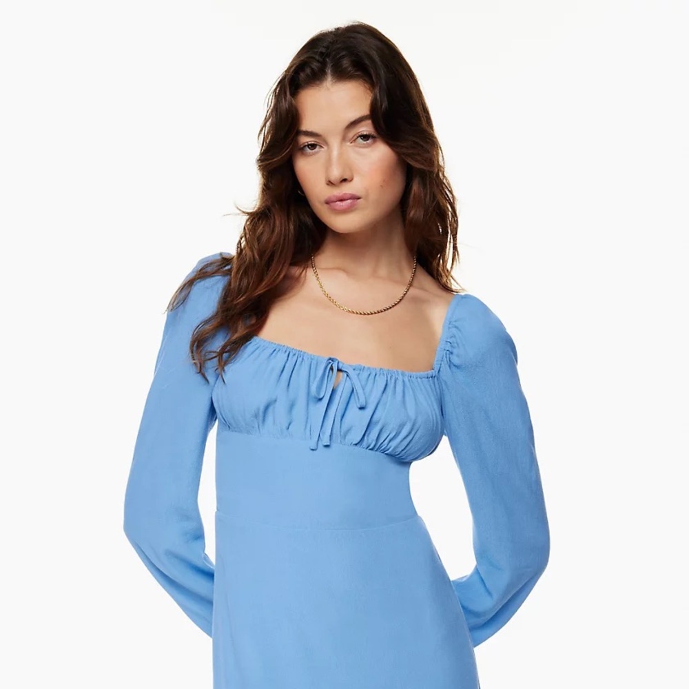 Aritzia Sunday Best Delilah Long Sleeve Mini Dress - Picture 6 of 11